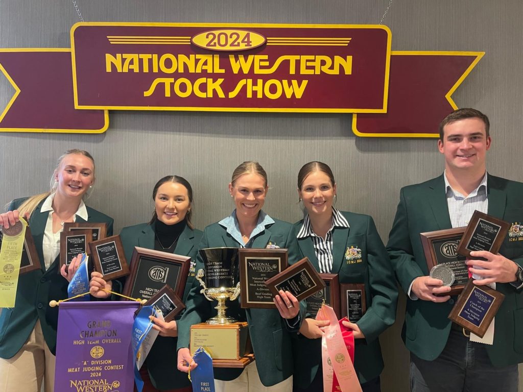 Australian Intercollegiate Meat Judging Association (ICMJ) Australian